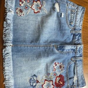 Denim skirt